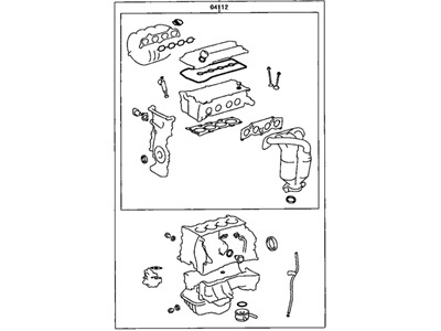 Toyota 04111-0A020 Overhaul Gasket Set