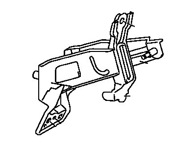 Toyota 55107-33040 Support Sub-Assy,  Clutch Pedal