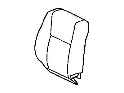 Toyota 71074-3T160-E0 Cover,  Front Seat Back,  LH(For Separate Type)