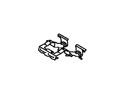 Toyota 47716-33120 Plate,  Pad Support,  NO.1(For Rear Disc Brake)