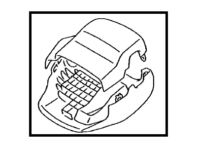 Toyota 45286-33930-B0 Cover,  Steering Column