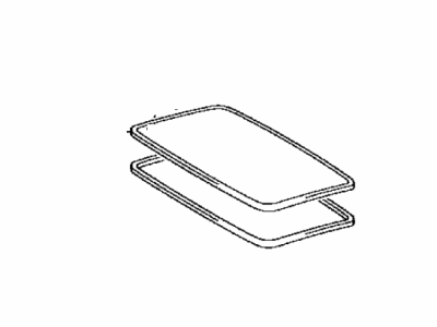 Toyota 63201-33081 Glass Sub-Assembly, Sliding Roof