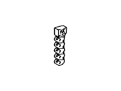 Toyota 90949-01C56 Clamp,  Brake Tube,  NO.4