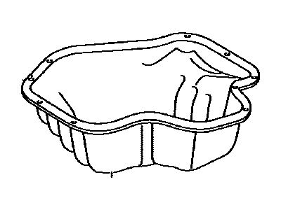 Toyota 12111-20032 Pan Sub-Assy,  Oil