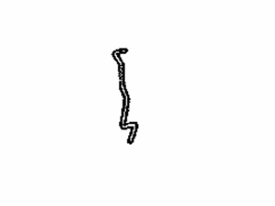 Toyota 69311-33050 Rod,  Front Door Lock Open,  RH
