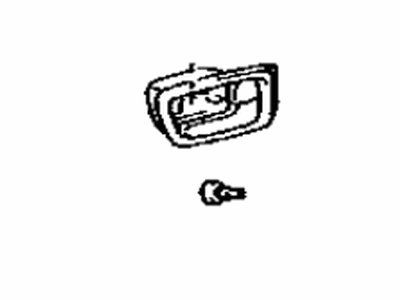 Toyota 69205-33030-E1 Handle Sub-Assy,  Front Door Inside,  RH