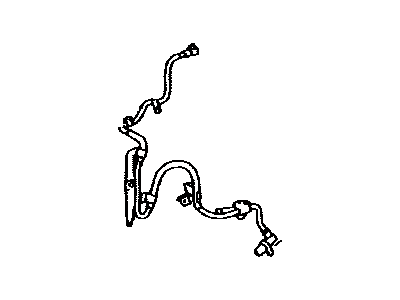 Toyota 89542-33070 Sensor,  Speed,  Front RH