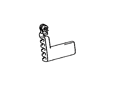 Toyota 90949-01C55 Clamp,  Brake Tube,  NO.3