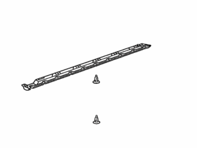 Toyota 75851-33050 Moulding,  Rocker Panel,  RH