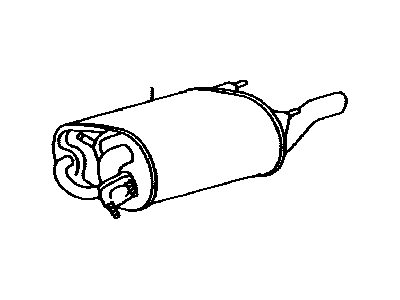 Toyota Camry Muffler - 17430-28360