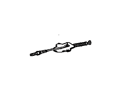 Toyota 46440-33030 Cable Assy,  Parking Brake,  NO.4
