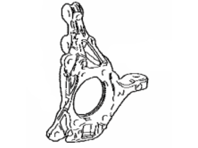 Toyota 43211-33120 Knuckle,  Steering,  RH