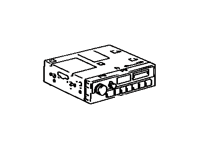 Toyota 86120-16350 Radio Chassis