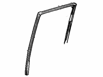 Toyota Tercel Window Run - 68142-16060