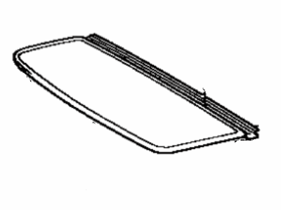 Toyota 63201-16020 Slide Panel