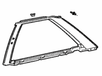 Toyota 62471-16150-04 Rear Quarter Trim