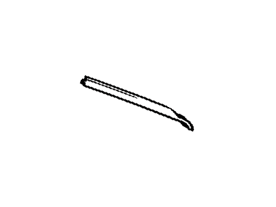 Toyota 62791-16010 Quarter Glass Molding