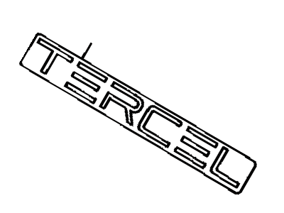 Toyota Tercel Emblem - 75441-16120