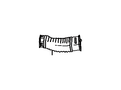 Toyota Tercel Air Intake Coupling - 17881-11180