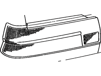 Toyota Tercel Back Up Light - 81551-16350