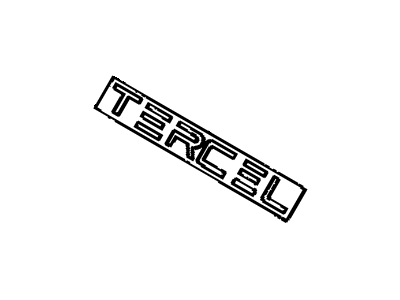 Toyota Tercel Emblem - 75373-16060