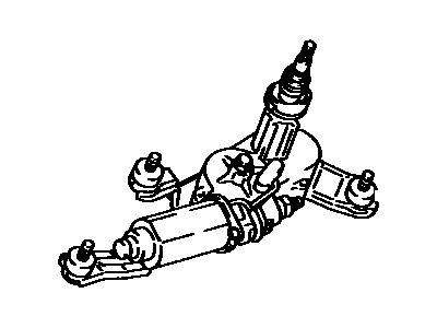Toyota Tercel Wiper Motor - 85110-16290