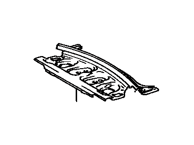 Toyota 64101-12460 Package Tray