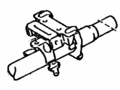 Toyota 45205-16050 Tube Sub-Assembly, Steering Column, Upper 45205-16050 Toyota Tube Sub-Assembly, Steering Column, Upper Illustration 1 of 1