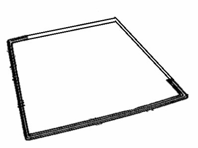 Toyota Tercel Weather Strip - 68291-16040