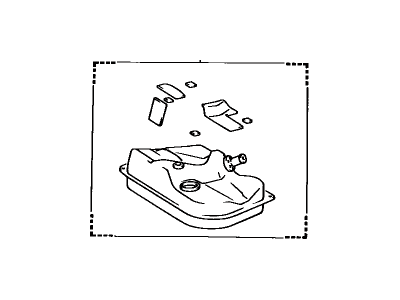 Toyota 77001-19455 Tank Assy,  Fuel