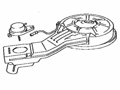 Toyota 17705-11330 Cap Sub-Assembly, Air Cleaner