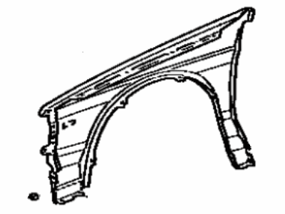 Toyota Tercel Fender - 53802-16081