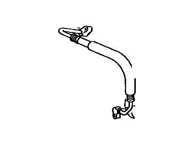 Toyota Tercel A/C Hose - 88712-16090