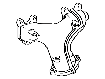 Toyota Tercel Exhaust Manifold - 17141-11090
