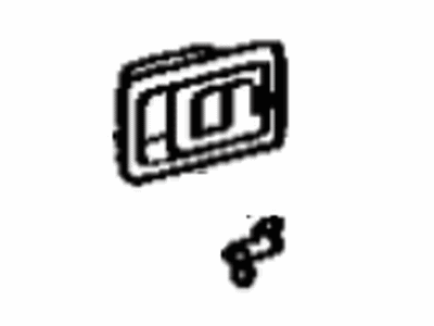 Toyota 69207-10020-14 Handle,  Rear Door Inside,  RH