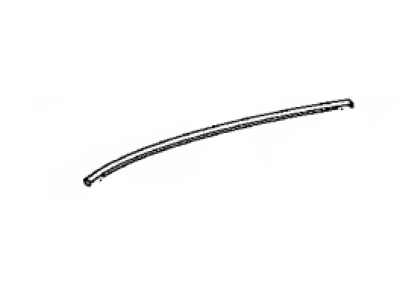 Toyota 75551-0D130 Moulding,  Roof Drip Side Finish,  RH