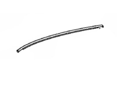 Toyota 75552-0D080 Moulding,  Roof Drip Side Finish,  LH