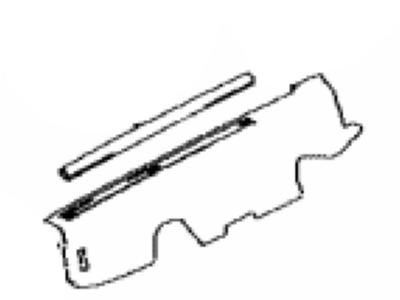 Toyota 53388-42031 Seal,  Hood To Front Fender,  RH