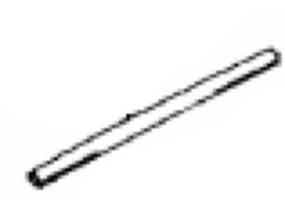 Toyota 53361-42010 Weatherstrip,  Hood