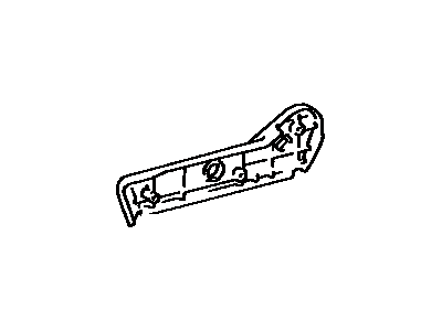 Toyota 71811-32060-02 Shield, Front Seat Cushion, Passenger Side