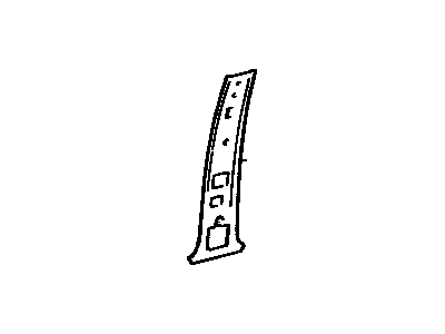 Toyota 61343-32901 Inner Center Pillar