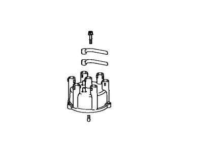 Toyota Camry Distributor Cap - 19101-62020