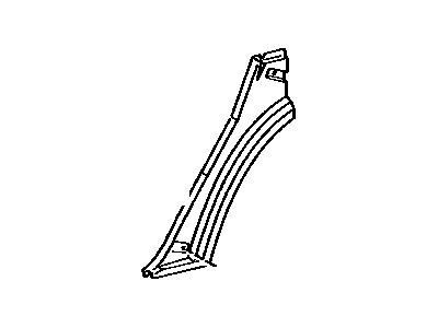 Toyota 62551-32020-03 Lower Quarter Trim