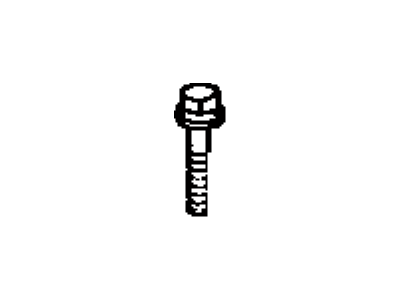 Toyota 90119-08609 Bolt, With Washer