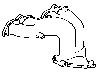 Toyota Exhaust Manifold - 17141-62020