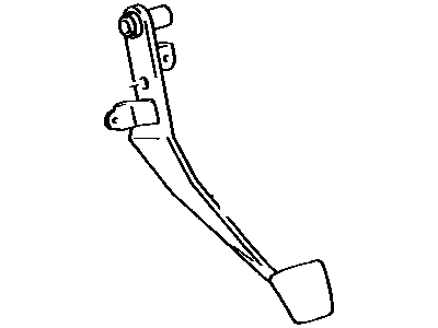 Toyota 31301-32070 Pedal Sub-Assy,  Clutch