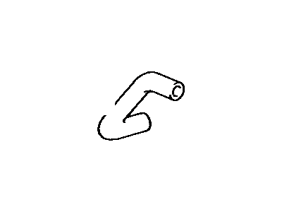 Toyota 87245-32080 Hose,  Heater Water,  Inlet E