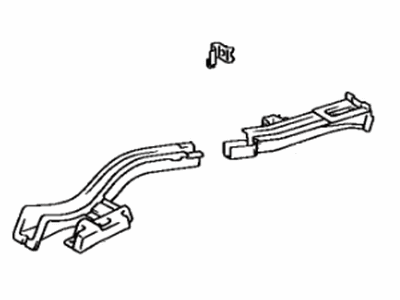 Toyota 57602-32110 Rear Side Rail
