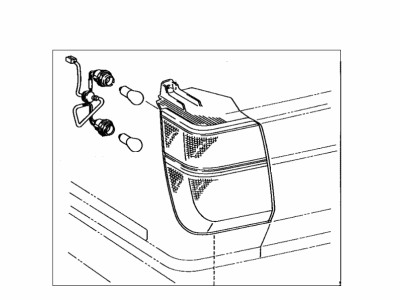 1987 Toyota Camry Back Up Light - 81560-32170