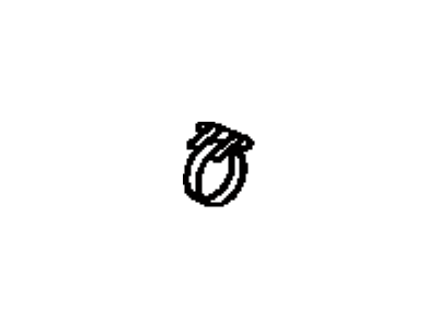 Toyota 90460-24039 Clamp Or Clip, Hose(For Oil Cooler Hose)